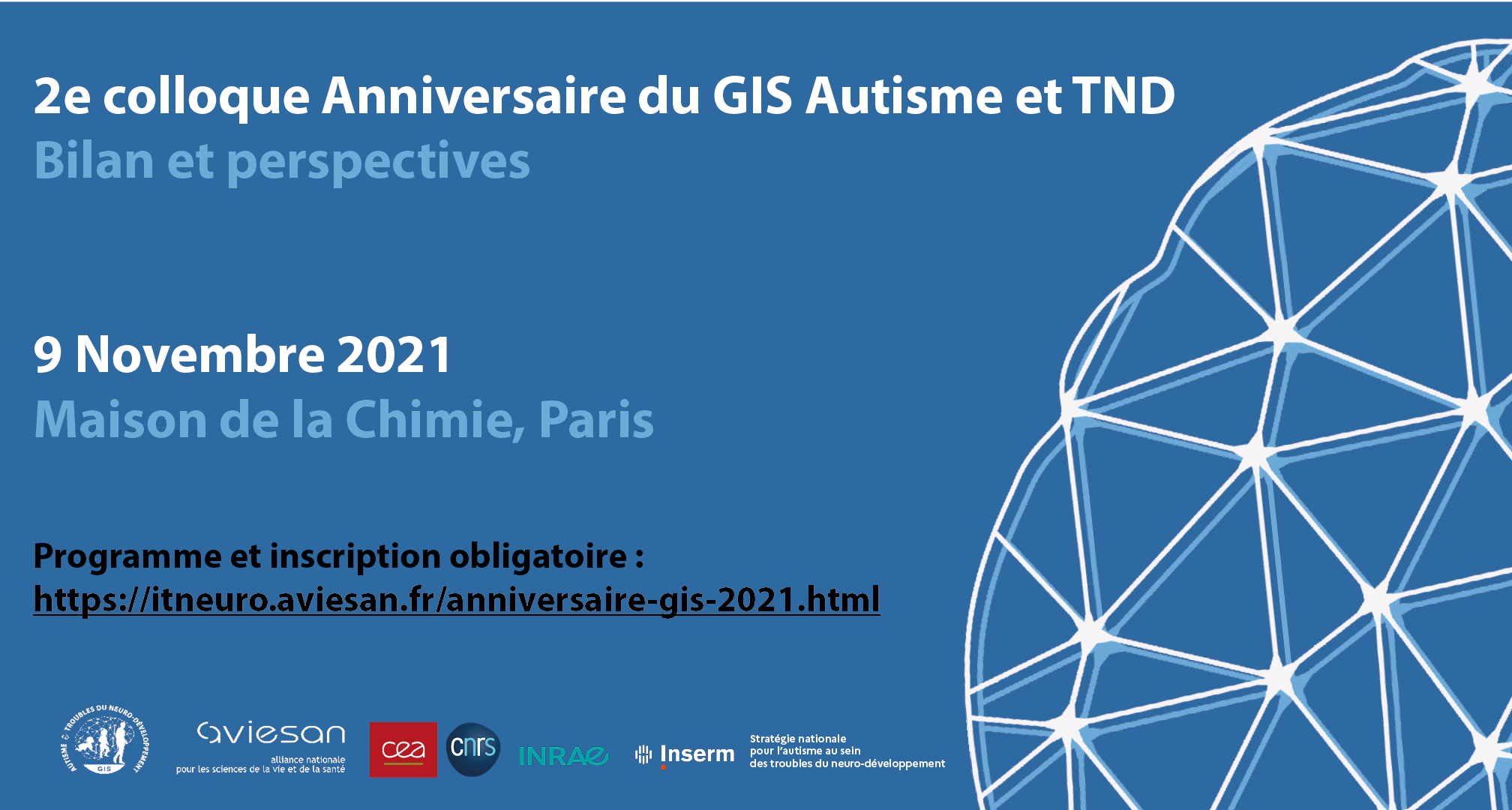 Lire la suite à propos de l’article 2e colloque anniversaire du GIS autisme et TND...