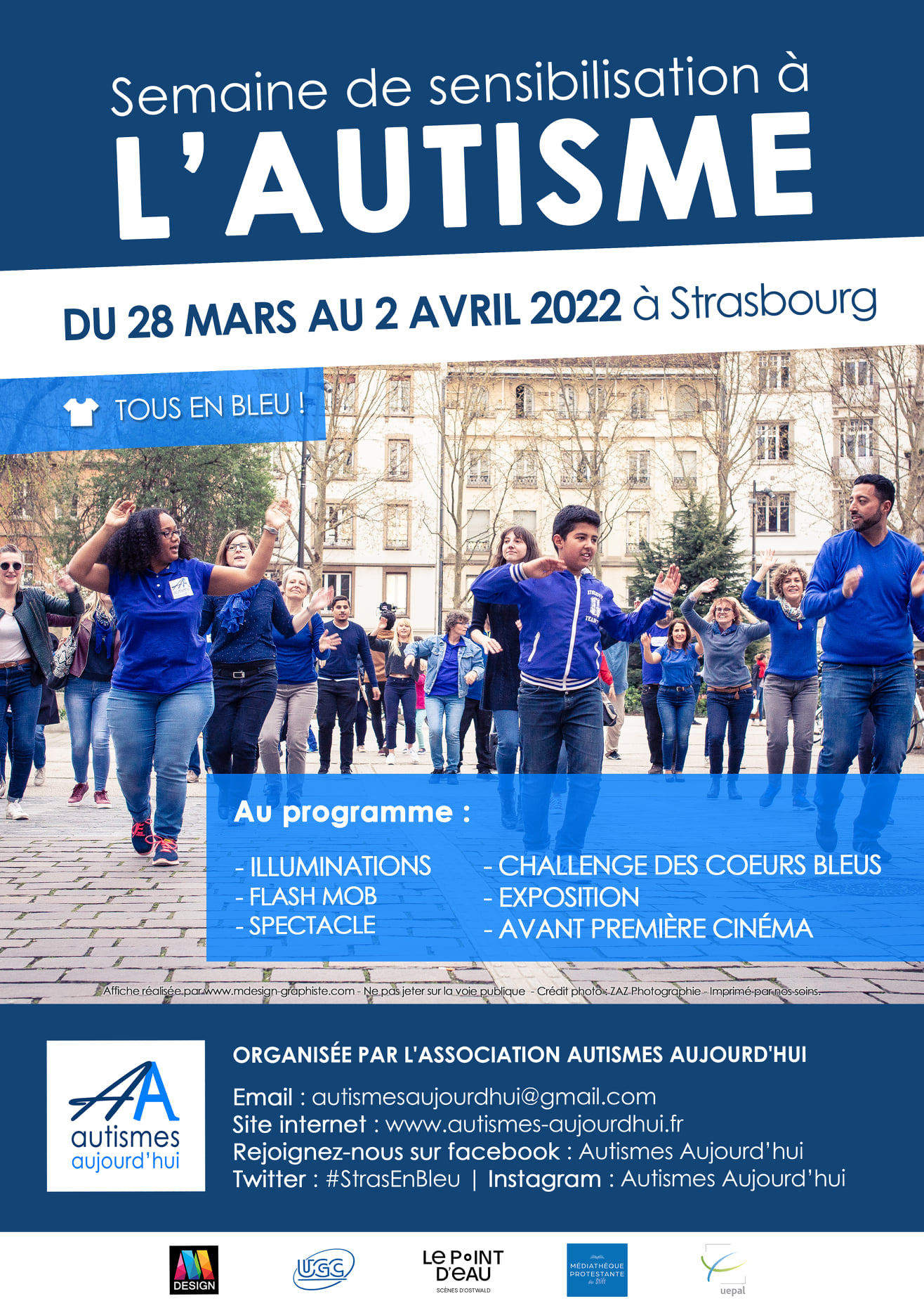 Lire la suite à propos de l’article Semaine de sensibilisation à l&rsquo;autisme avec l&rsquo;association Autismes...