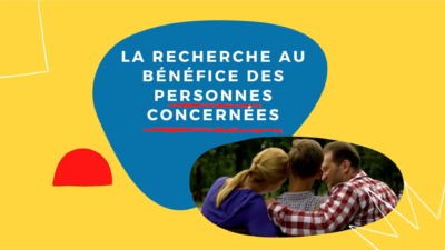 Lire la suite à propos de l’article Objectif : la recherche au bénéfice des personnes concernées!