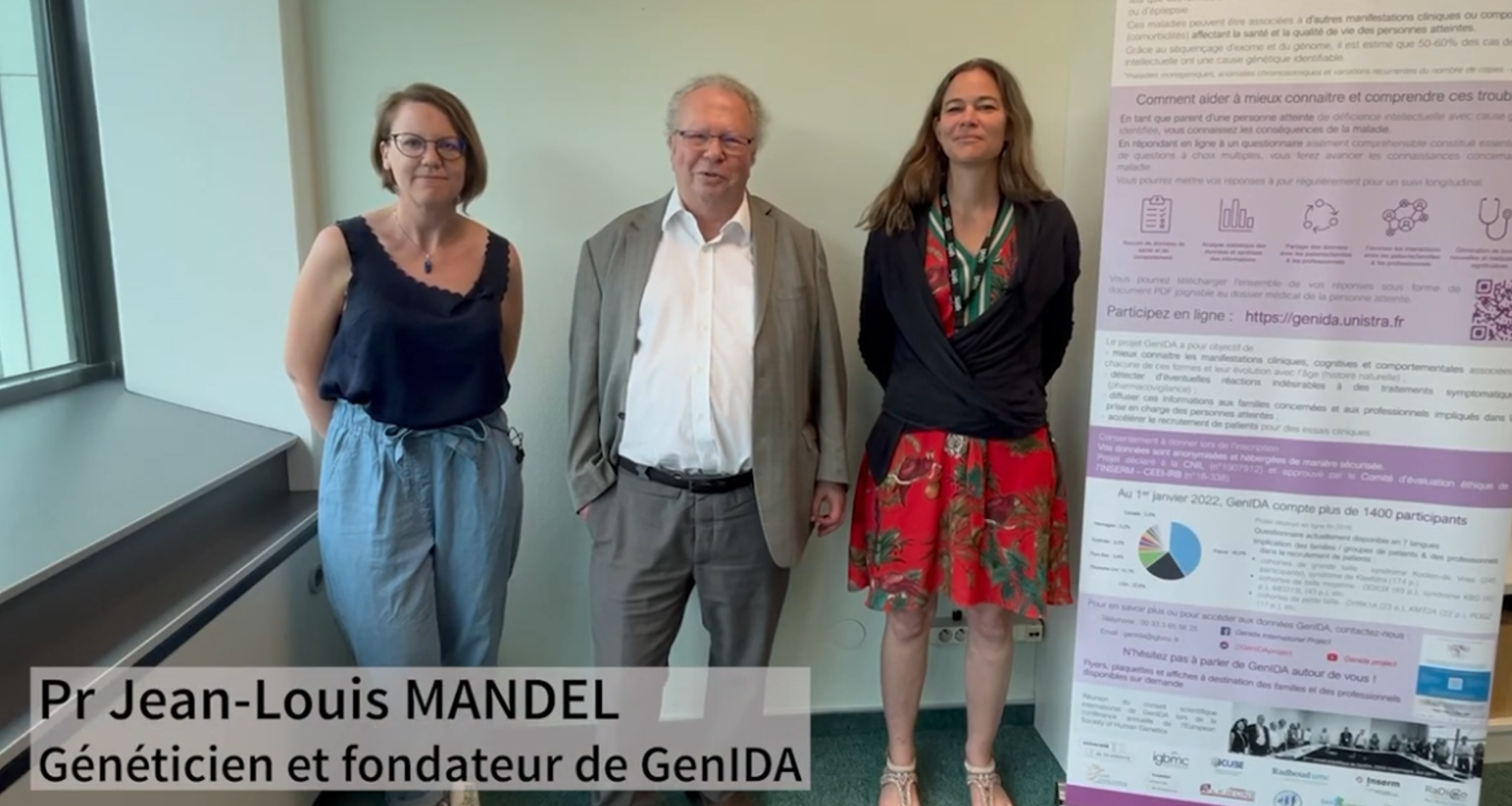 Lire la suite à propos de l’article Le projet GenIDA en vidéo!