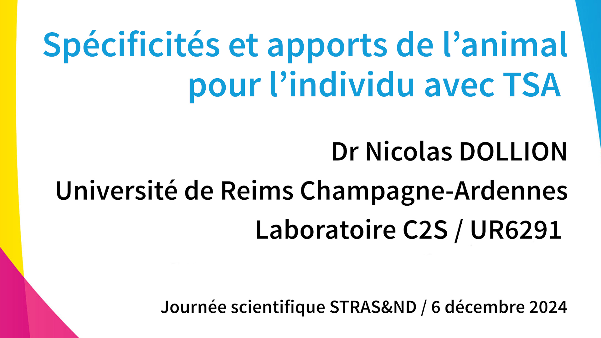 Lire la suite à propos de l’article Journées scientifiques STRAS&ND 2024 en replay