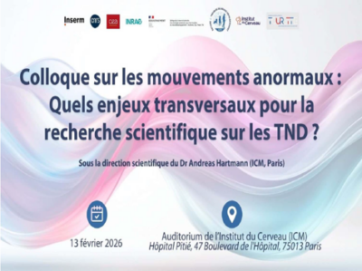 Lire la suite à propos de l’article REPLAY DISPONIBLE – Colloque sur les Mouvements anormaux du GIS TND